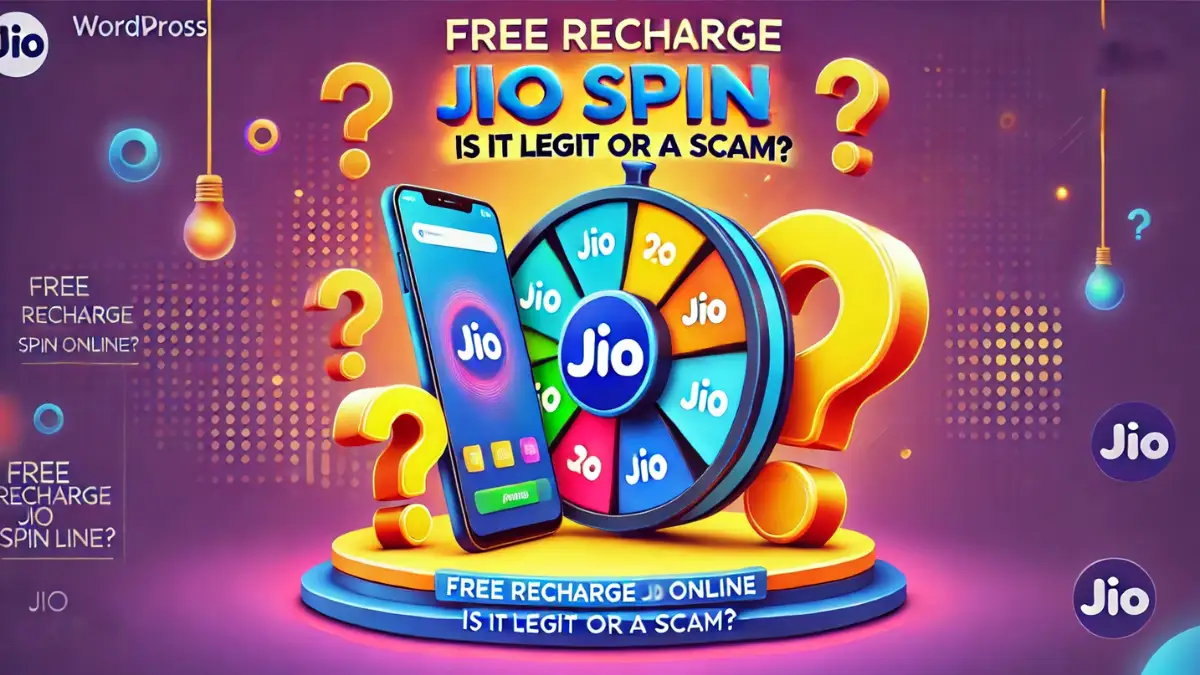 Free Recharge JIO Spin Online