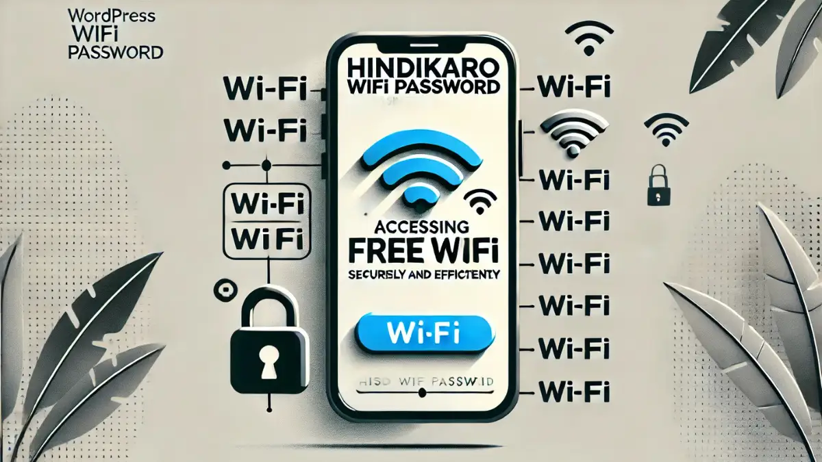 Hindikaro WIFI Password