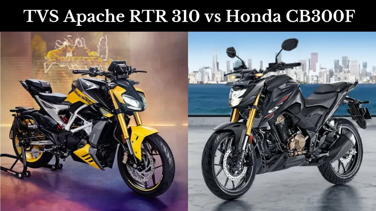 Honda CB300F vs. TVS Apache