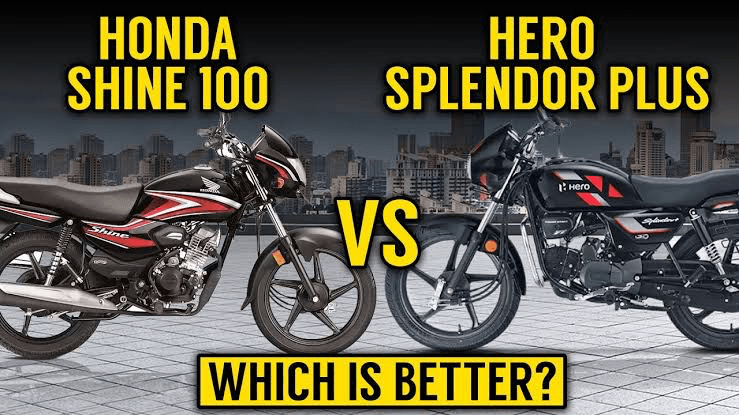 Hero Splendor Plus vs. Honda Shine